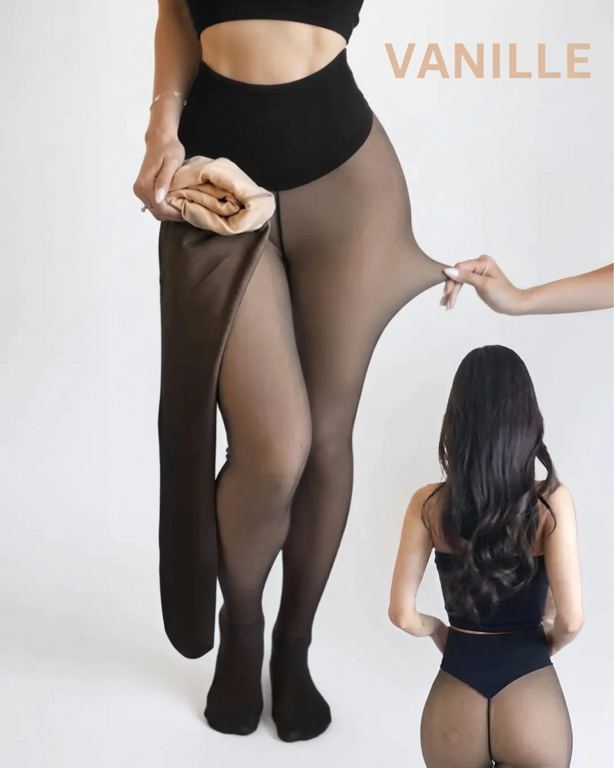 Raggiva Thermo-Leggings – Vanille – Model